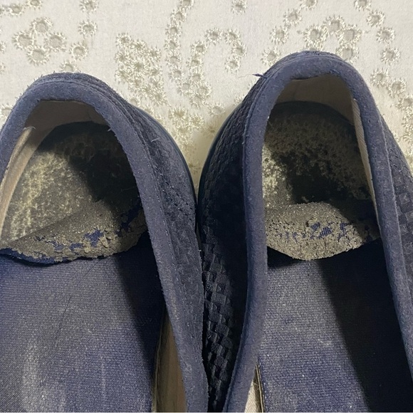 Sperry navy suede slip on sneakers size 9.5 - Picture 5 of 11